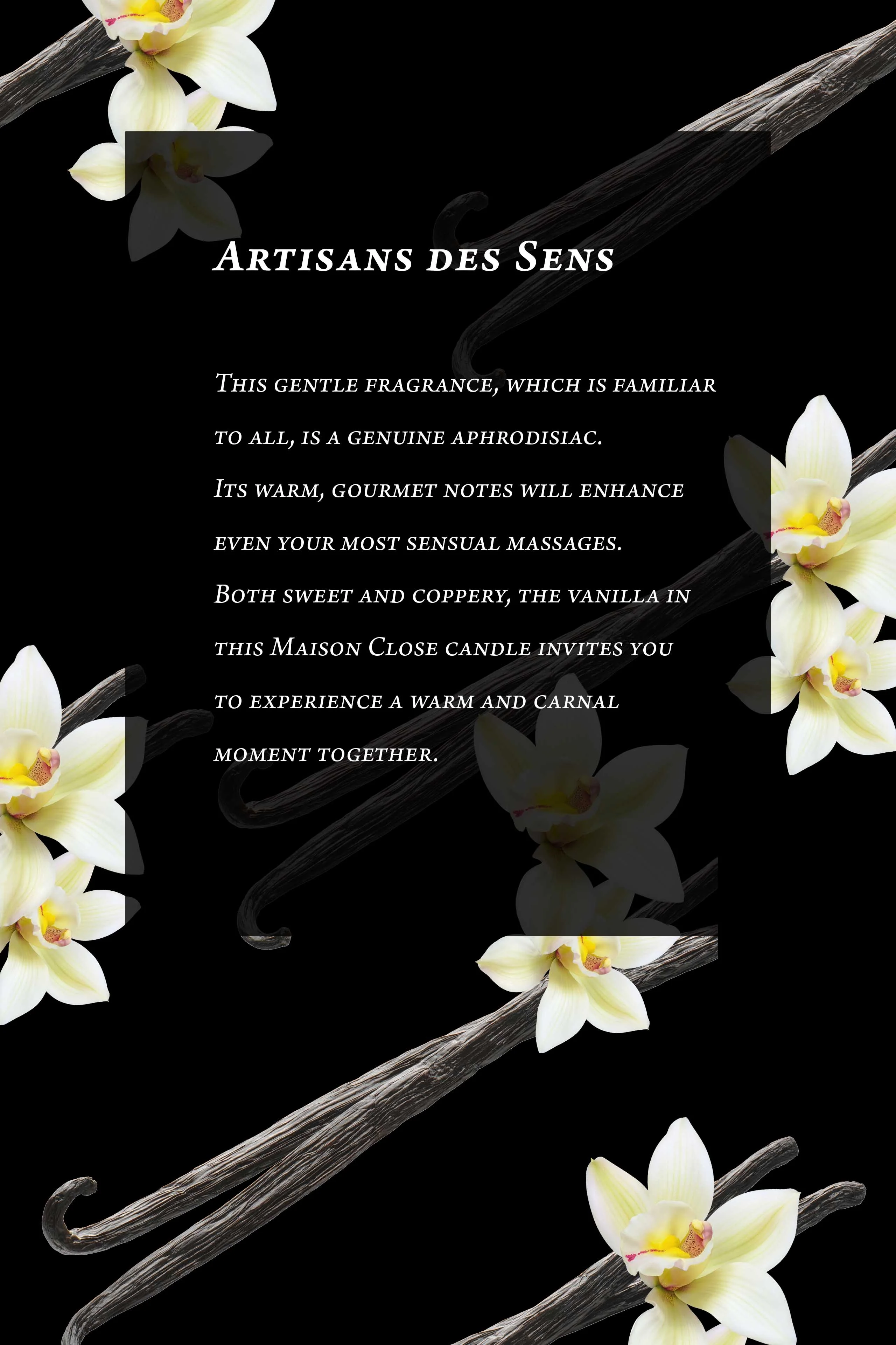 Massage Candle - Vanilla - Artisans des Sens - Image 4