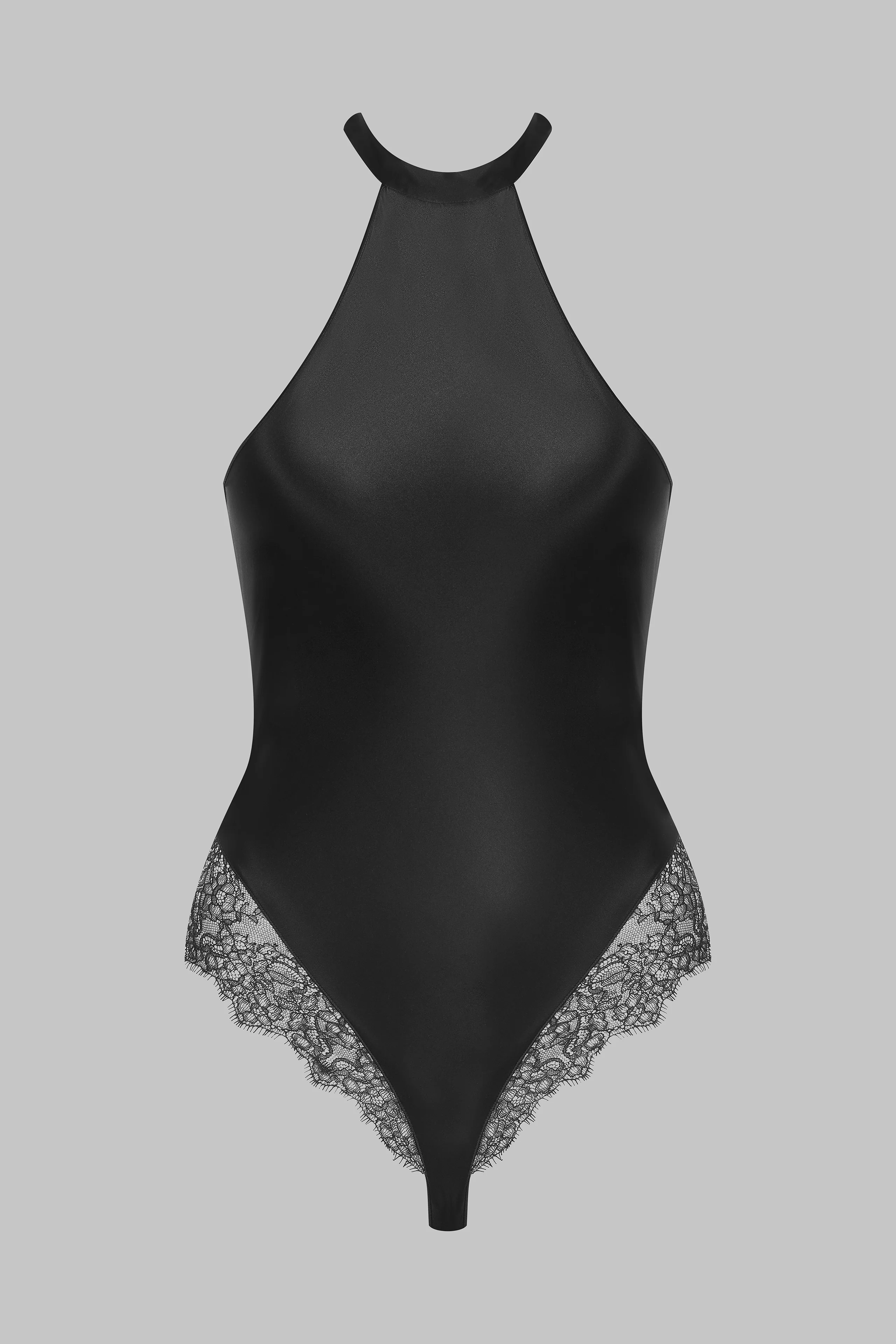 Thong body with american collar - Rendez-Vous - Image 4
