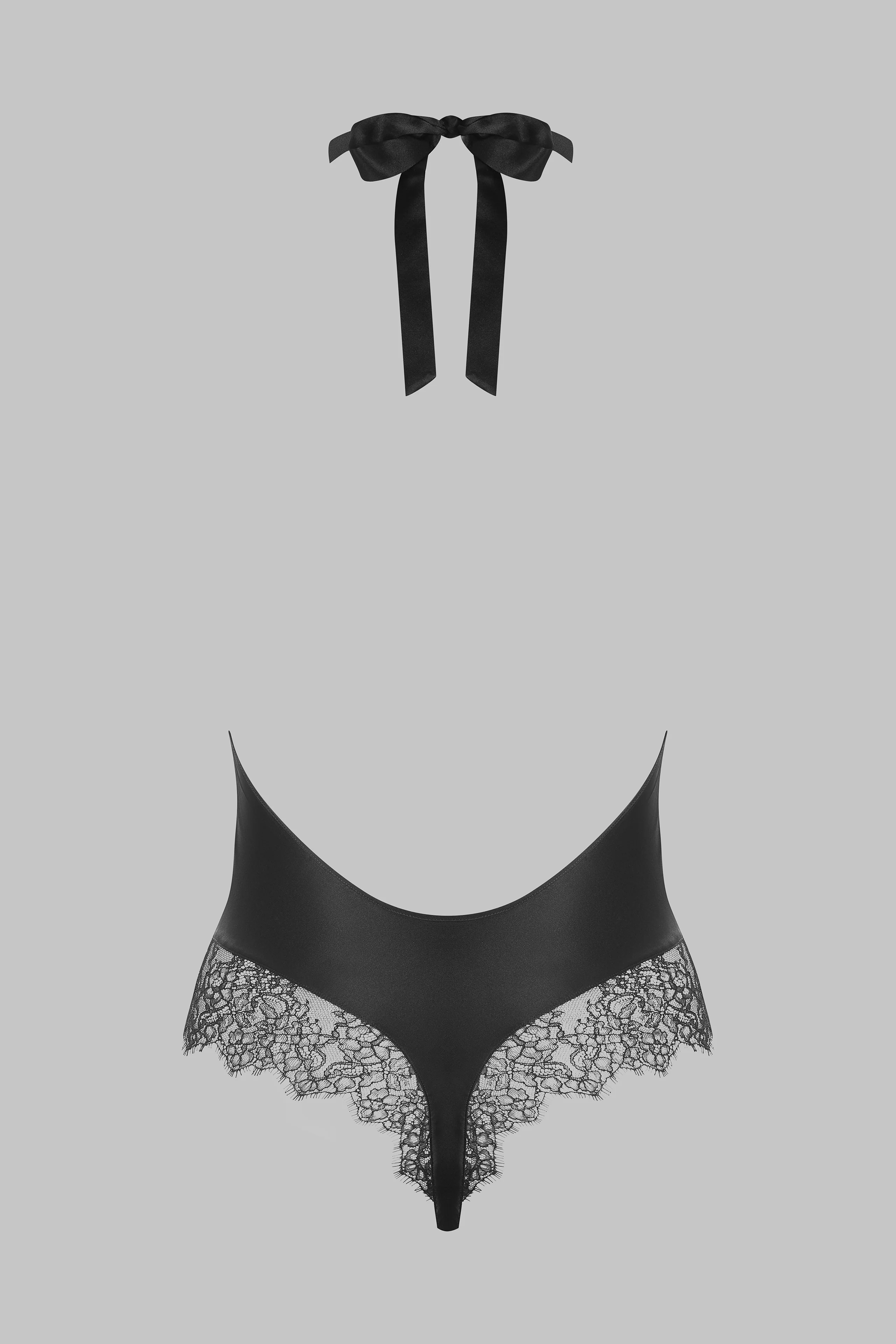 Thong body with american collar - Rendez-Vous - Image 5